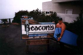 Beacon's Beach local, at the source.